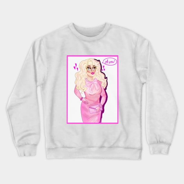 Trixie Mattel! Crewneck Sweatshirt by Frog Teeth